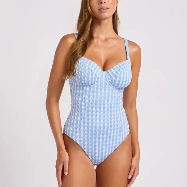 Costum Avelle de baie dintr-o singură piesă albastru - Albastru